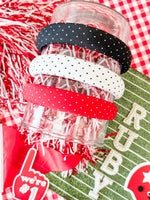Gameday Dots Padded Structured Headband • 3 Colors
