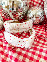 Game Day Dots Structured Headband