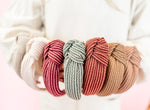 Autumn Essentials Ribcord Structured Headband • 7 Colors