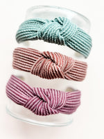 Autumn Essentials Ribcord Structured Headband • 7 Colors