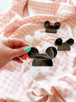 Fairy Tale Claw Clip - Glossy Black or Pearl