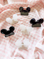 Fairy Tale Claw Clip - Glossy Black or Pearl