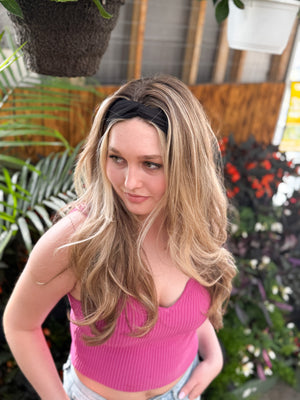 Jet Black Turband Headband