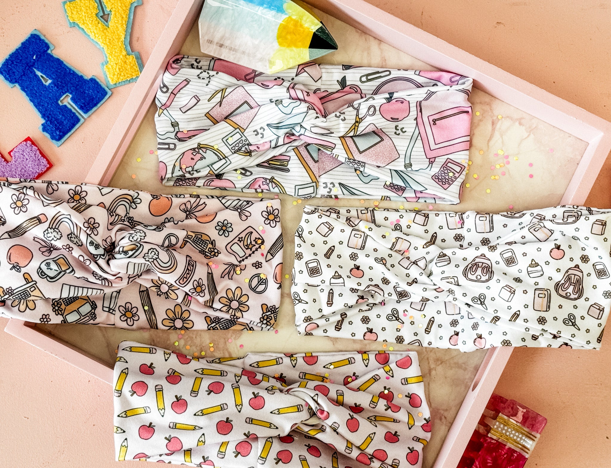 First Day Feels Turband Headband • 4 Prints