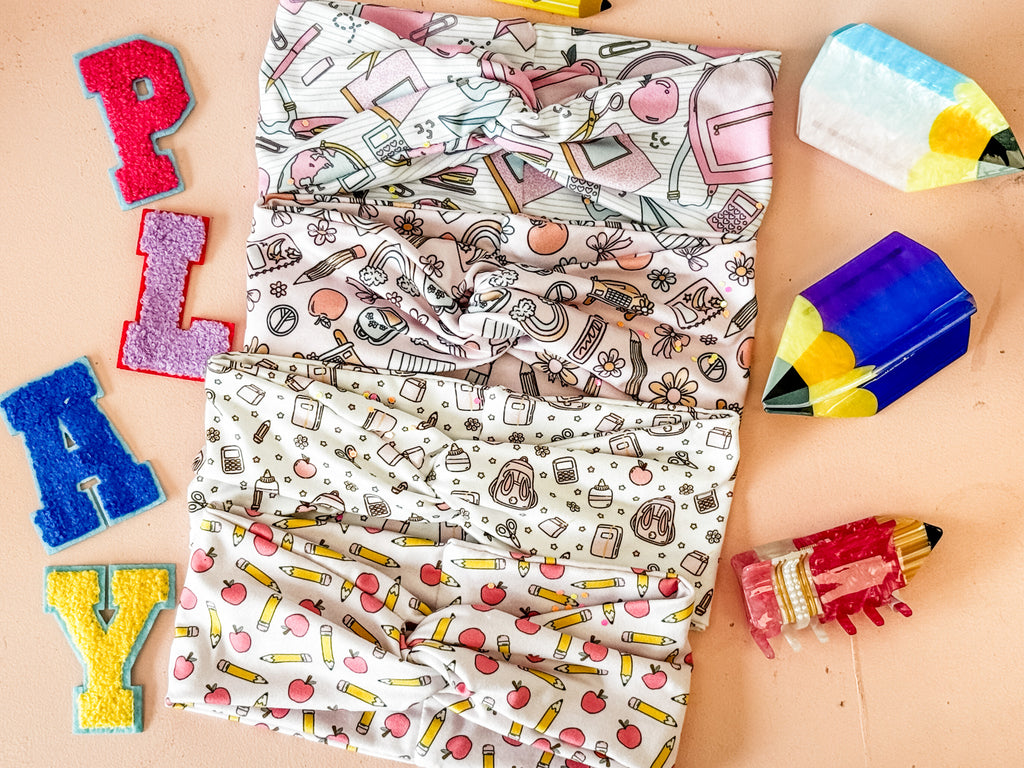 First Day Feels Turband Headband • 4 Prints