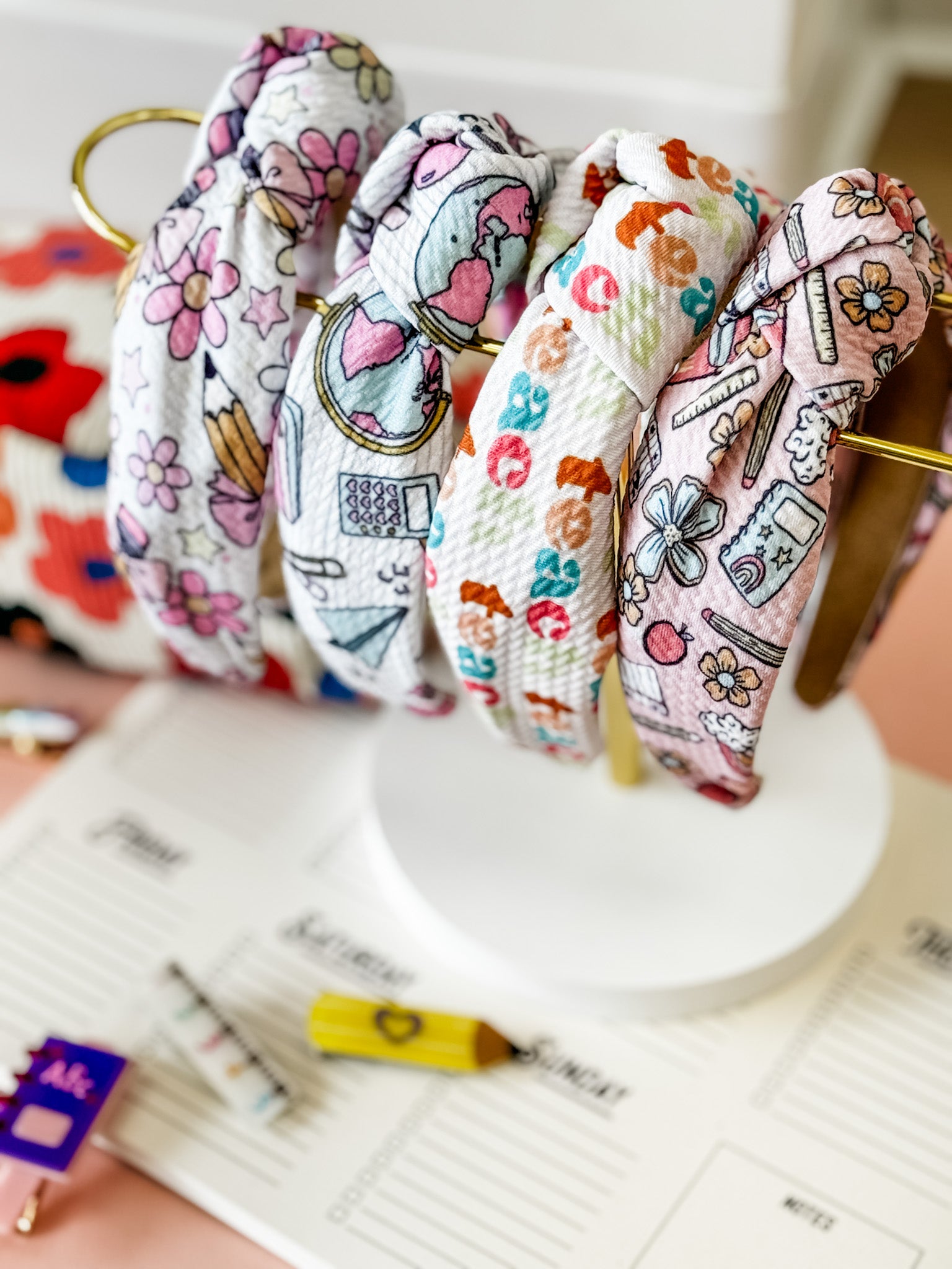 Around The World Structured Headband