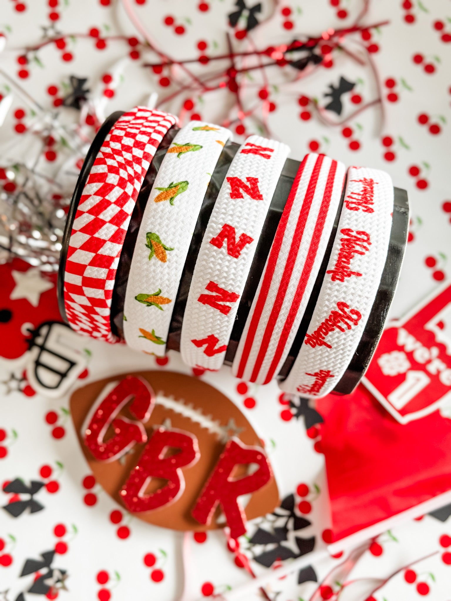 Game Day No Knot Structured Headband • 5 Prints