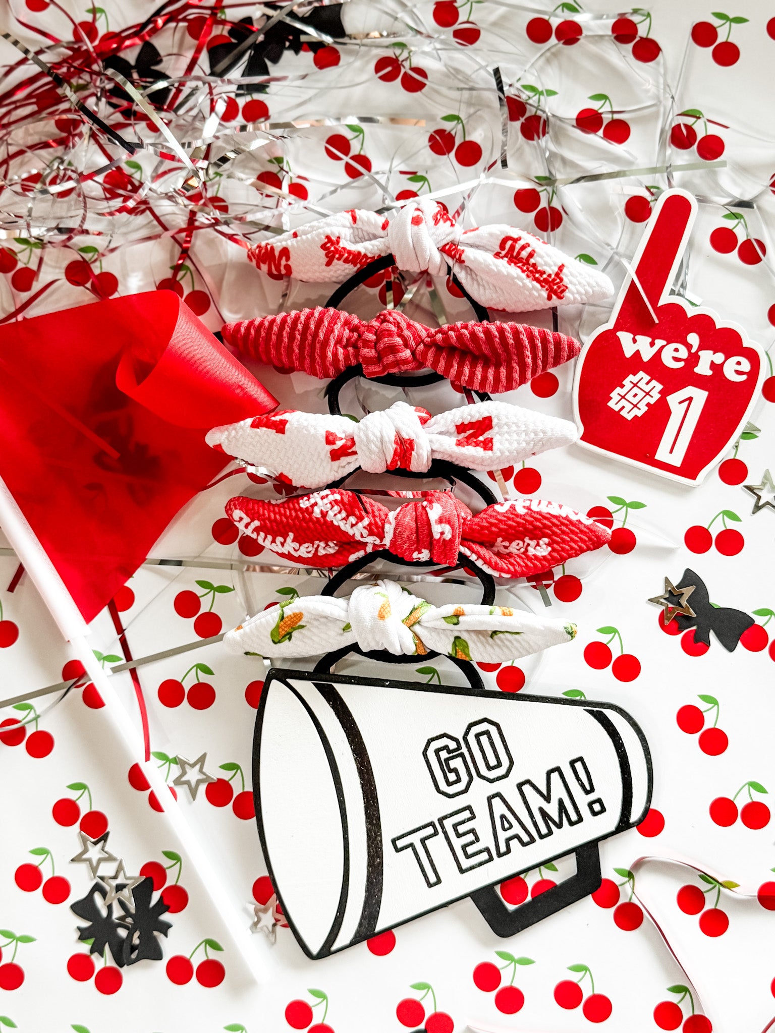 Game Day Pony Bow • 5 Prints