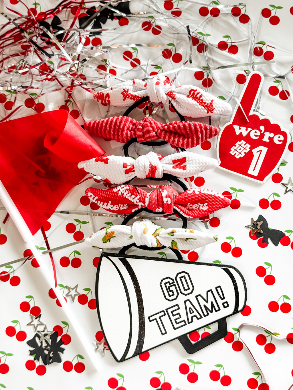 Game Day Pony Bow • 5 Prints