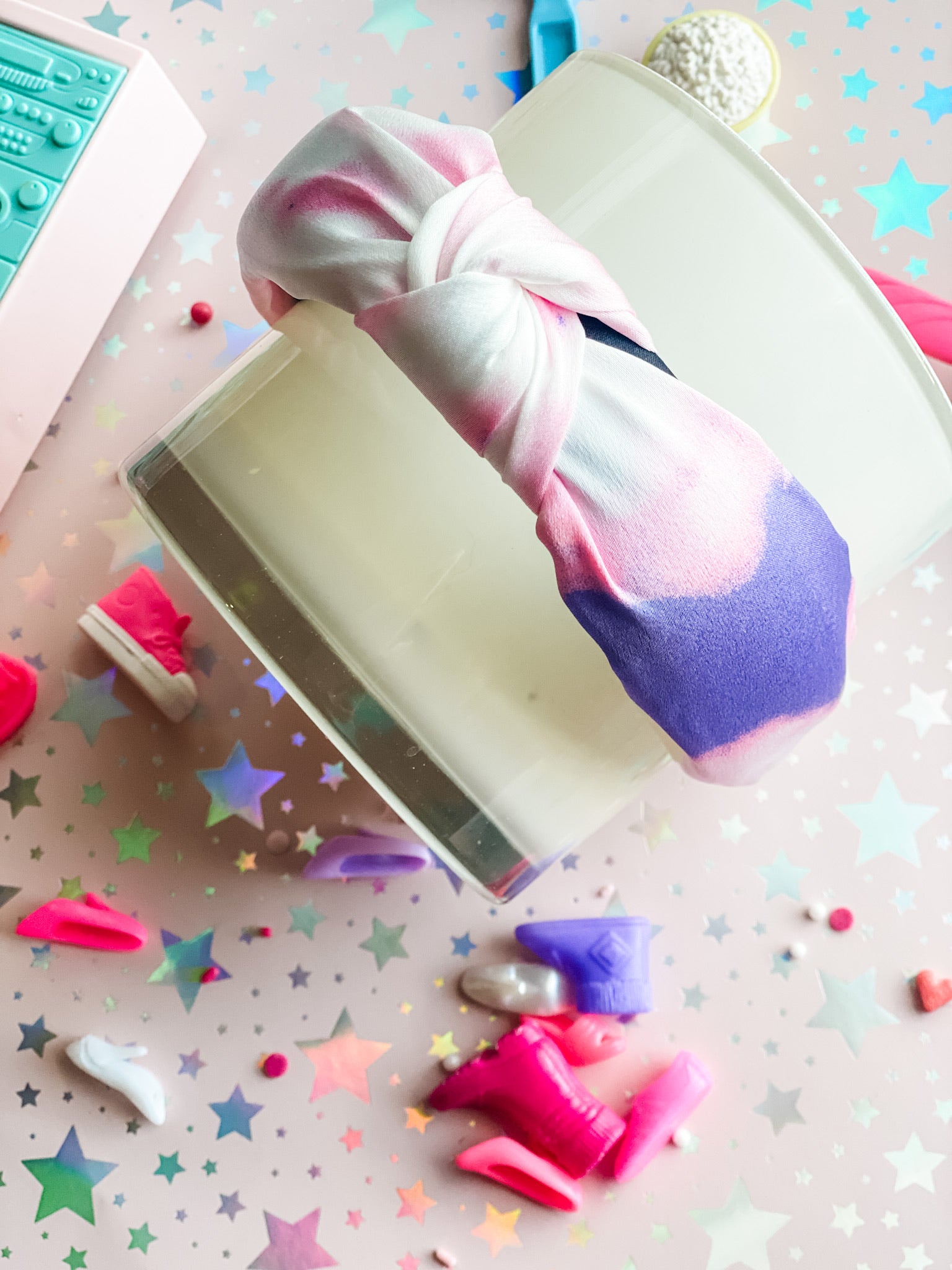 Cotton Candy Structured Headband