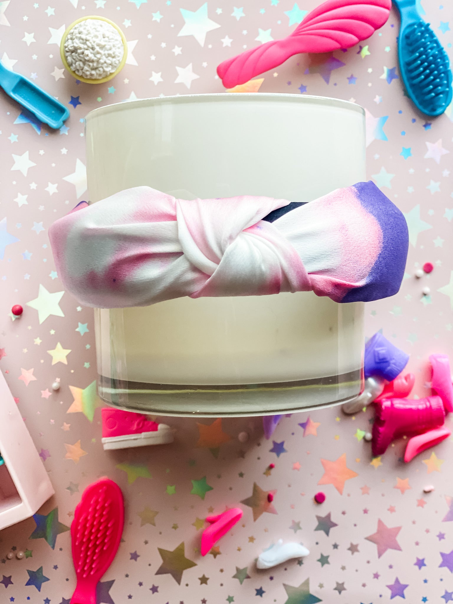 Cotton Candy Structured Headband
