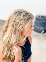 Ultra Mini Flower Clips 30pc Set • Pastels