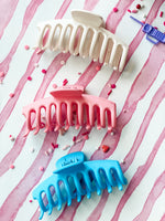Matte Classic Claw Clip • 3 Colors