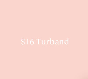 $16 Turband
