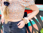 Mini Smiley Scrunchie • 3 Colors