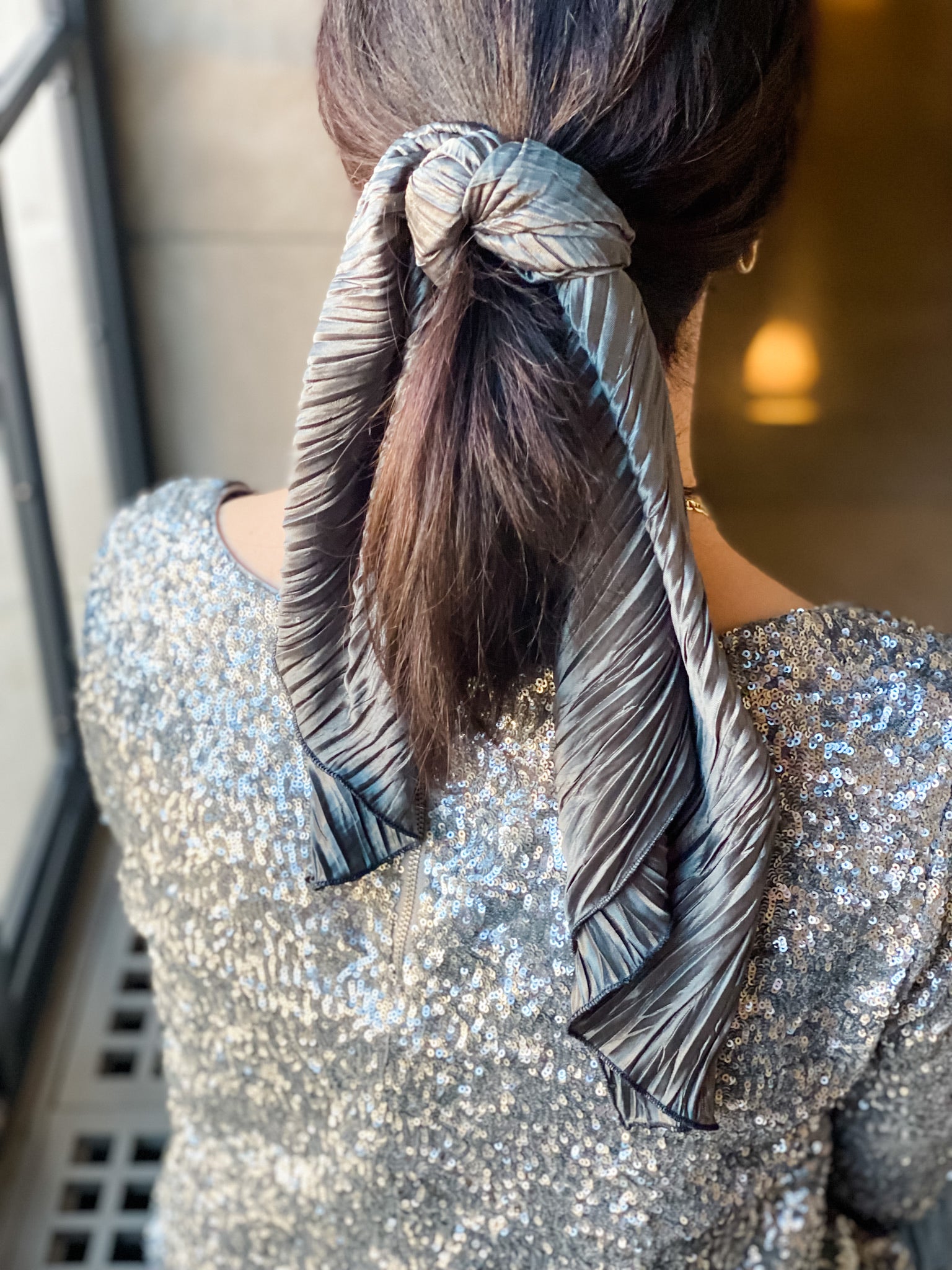 Accordion Hair Scarf • Multiple Colors
