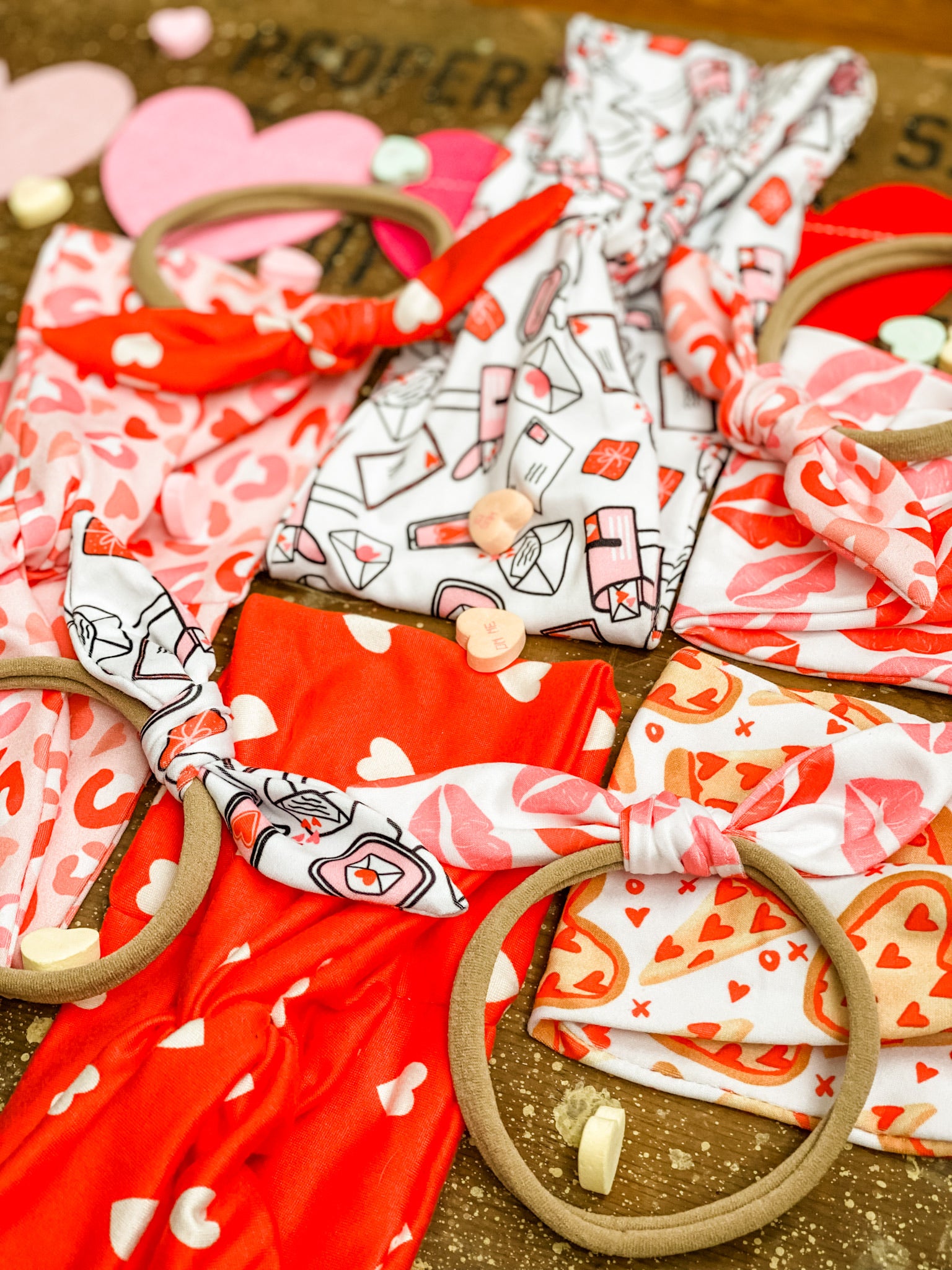 Little Rubies • Valentines Baby Bows