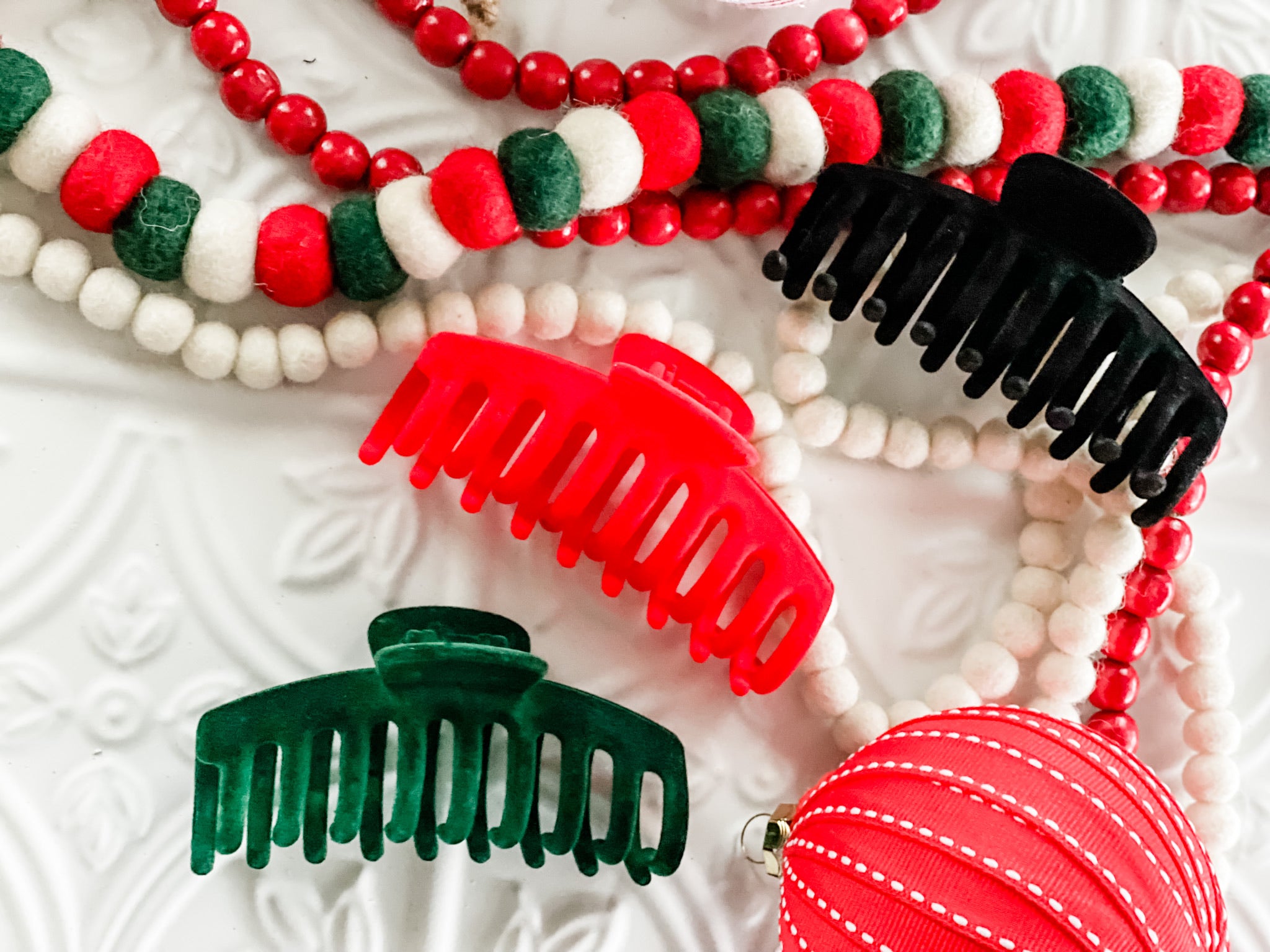 Velvet Classic Claw Clip • 3 Colors