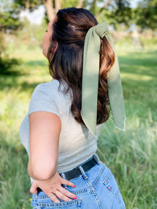 On The Green Hair Scarf