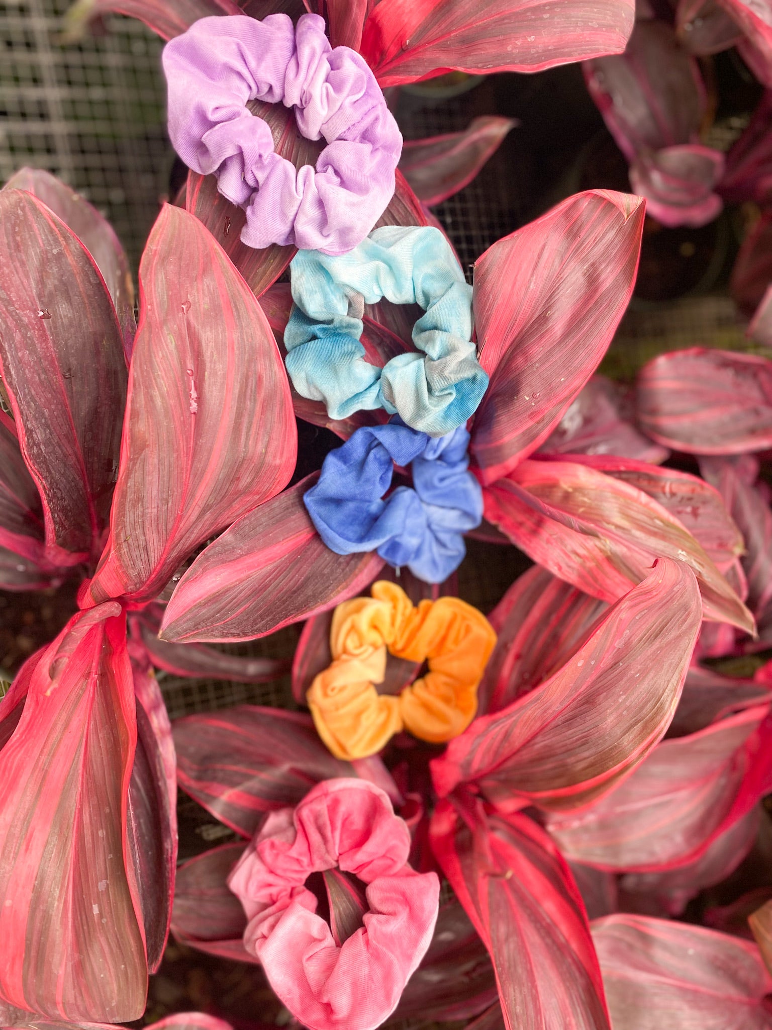Hippie Tie Dye Scrunchie • 5 Colors