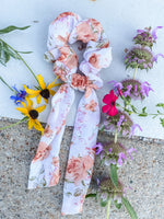 Forget Me Not Scrunchie Scarf
