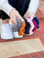 Luxe Chenille Scrunchie • Multiple Colors